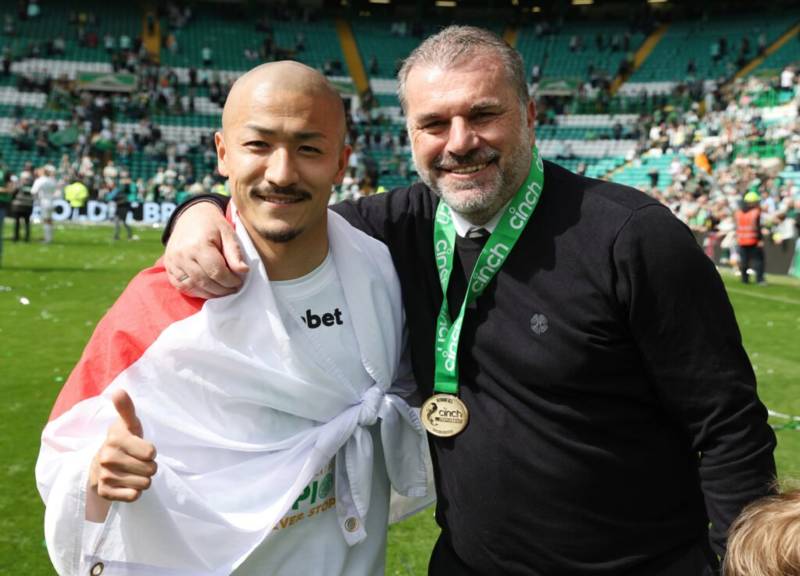 Ange Postecoglou Celebrates Celtic’s Title Win