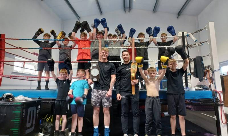 Boxing champions Dean Sutherland and Fraser Wilkinson hope title glory can inspire next generation