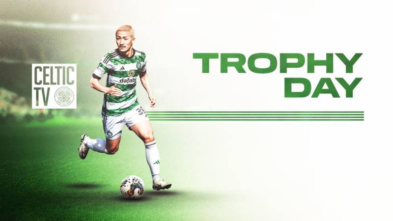 Catch the Trophy Day action on Celtic TV