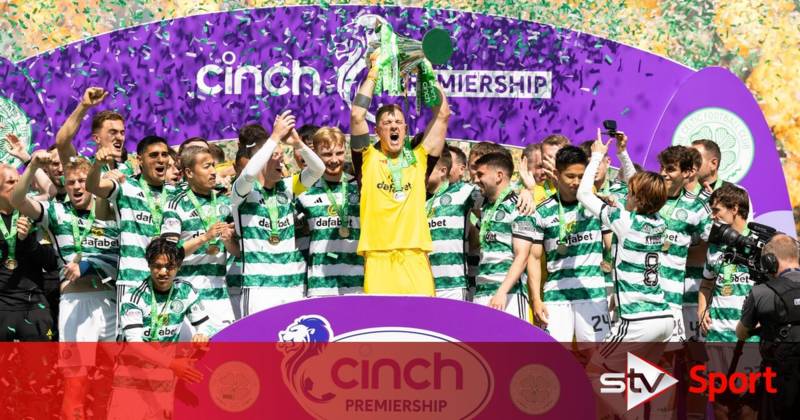 Champions Celtic wrap up campaign with Hart-warming win over battling St Mirren