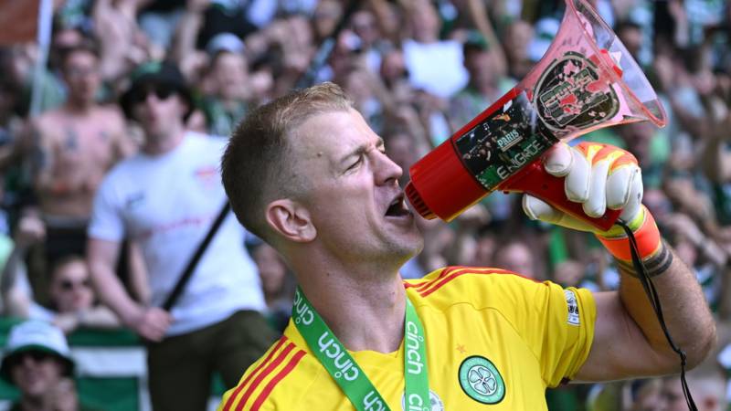 Joe Hart sends emotional message to Celtic fans