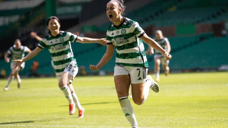 Amy Gallacher fires Celts to title with last-gasp winner at Paradise