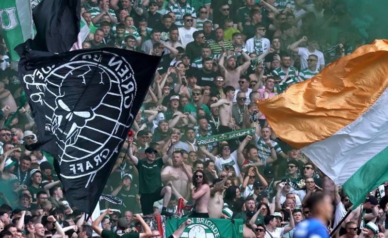 “Beautifully done”… BBC Sportsound pundit left so impressed by Celtic fans on Saturday