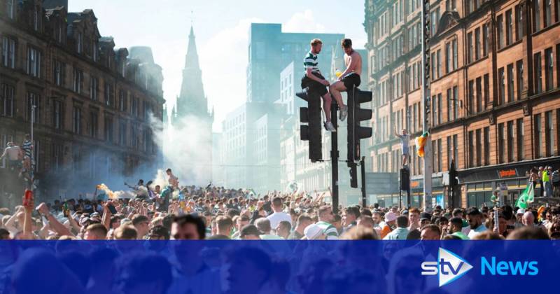 Glasgow City Council condemns ‘unacceptable’ damage after Celtic football celebrations