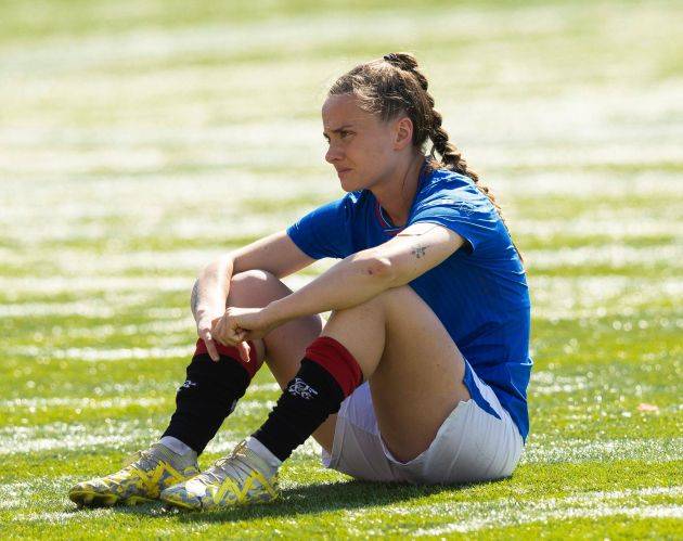 Photos: ‘Hey, yeah you, with the sad face’ – Amy Gallacher made the Rangers cry