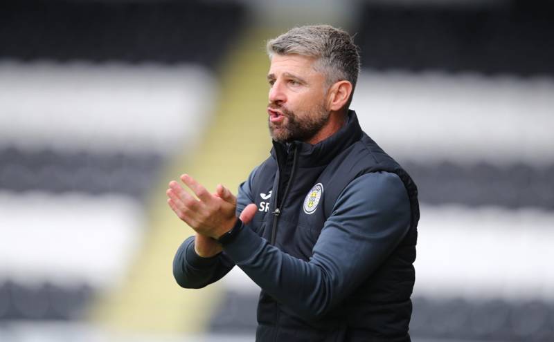 Stephen Robinson explains what he noticed about facing Celtic on trophy day