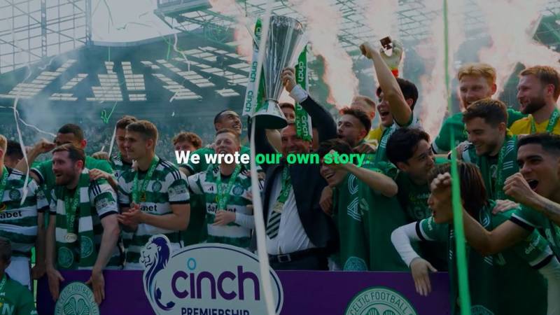 We wrote our own story: Celtic TV captures the magic of another title triumph