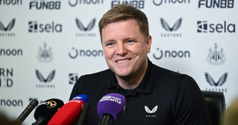 Eddie Howe on Celtic sliding doors moment for Ange Postecoglou as Newcastle boss makes surprising admission