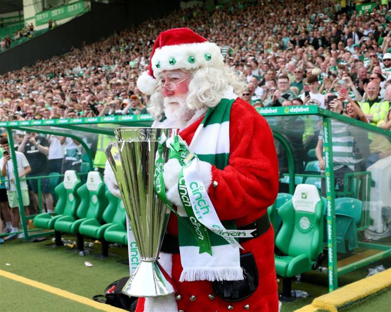 Perplexed- Santa reveals the secrets behind his Celtic return