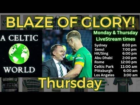 Blaze of Glory – Sign Off With A Cup Lads! Crown The Season, Joe’s Career And Matt’s Time As A Celt