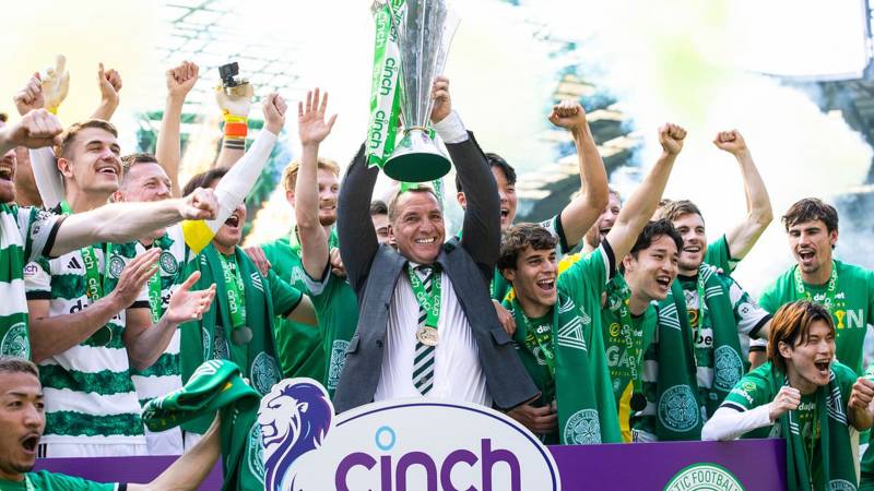 Fans stunned as Brendan Rodgers makes shock claim over where Celtic would finish in the Premier League