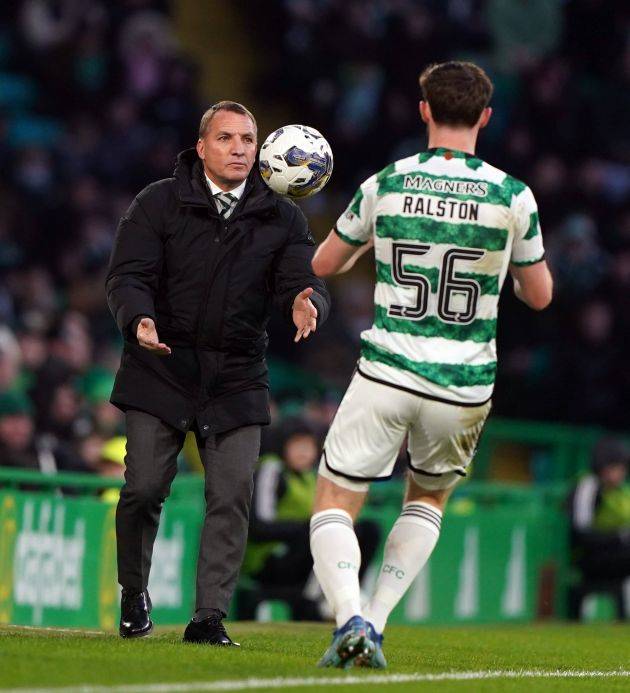 Brendan Rodgers forecasts improved Tony Ralston Celtic role