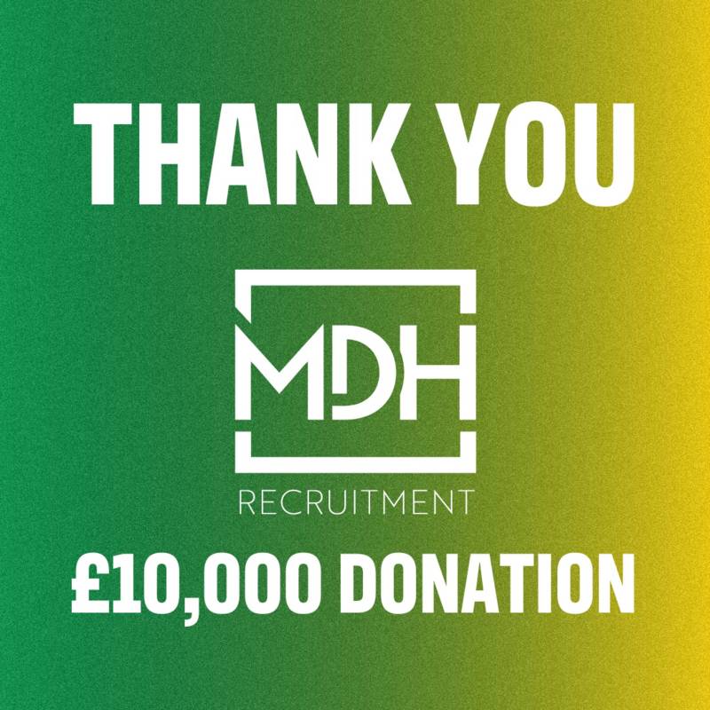 MDH Recruitment Support Foundation Legends Match with £10K Contribution