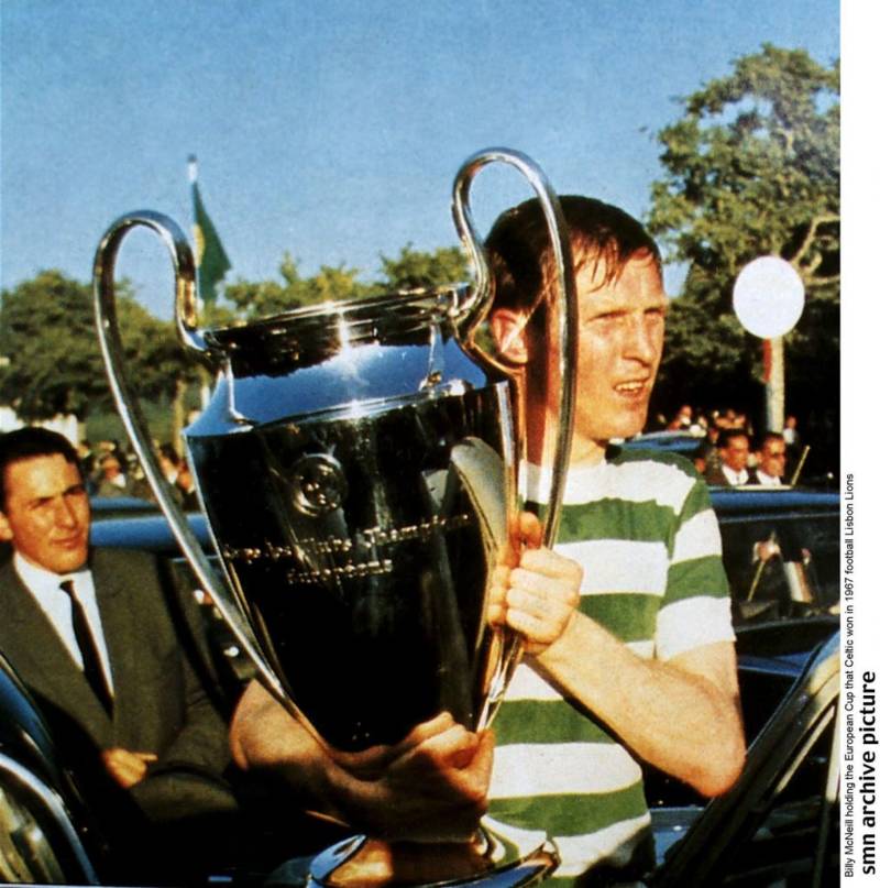 Class of 1967, the Celtic stars just before leaving for Lisbon