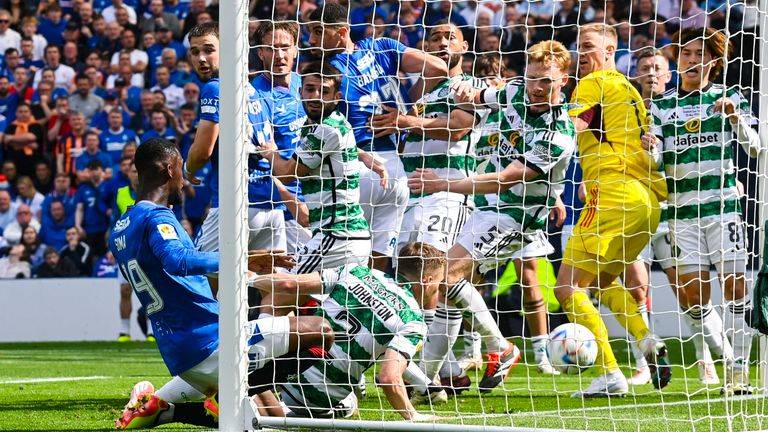 Clement: Rangers’ disallowed goal a ‘grey area’ in Celtic defeat