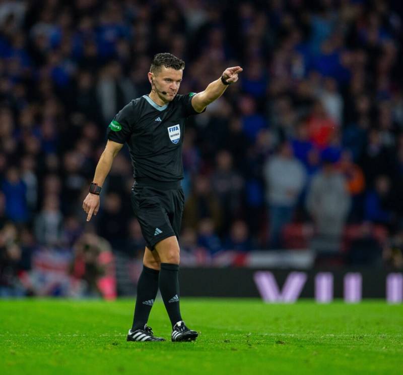 Incredible! Nick Walsh Fails To Give Celtic Clear Penalty After Davies Handball