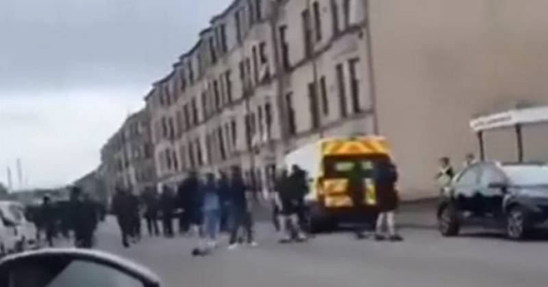 Video of Rangers ‘ultras’ ‘attacking’ Celtic pub goes viral as incident mocked online