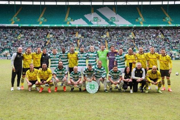 Celtic Legends 4-2 Dortmund Legends – The fans came in their thousands