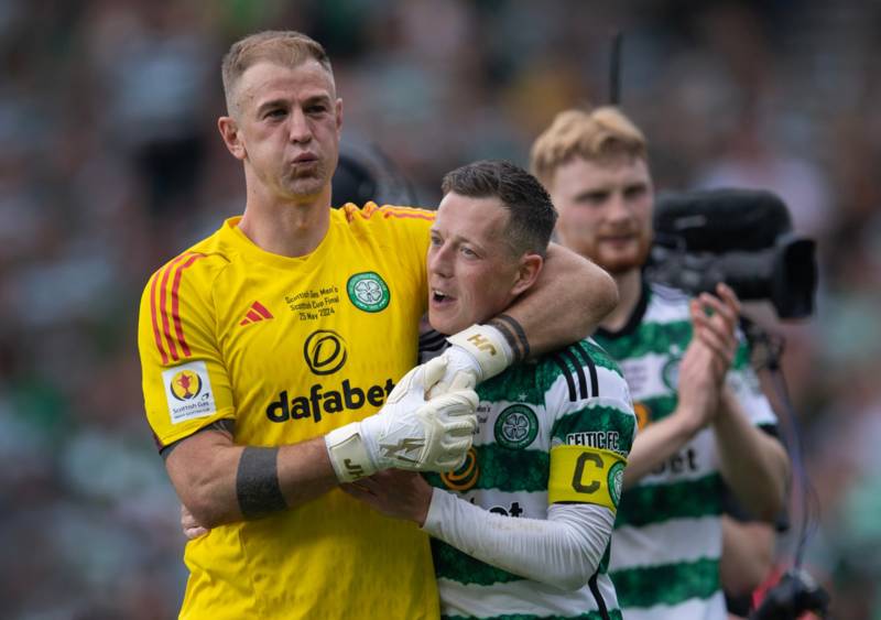 Celtic share poignant Joe Hart moment at Hampden after retirement