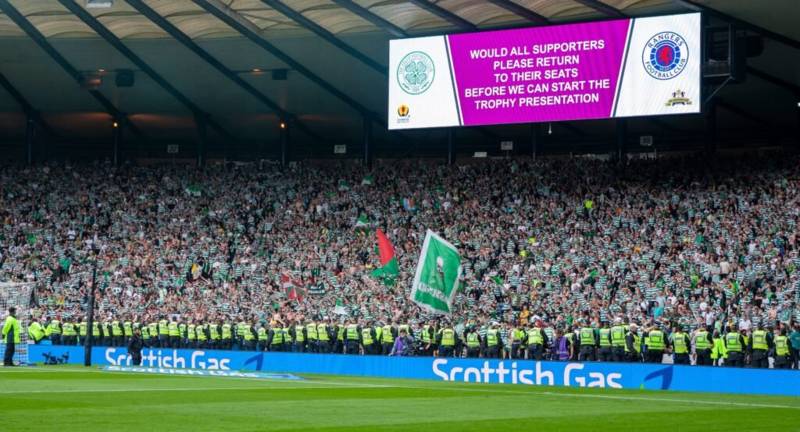 Moussa Dembele Celebrates Celtic’s Cup Final Win; Sly Rangers Dig