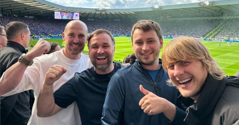 UFC star in Glasgow for Celtic vs Rangers hails ‘unbelievable atmosphere’ at Hampden Park