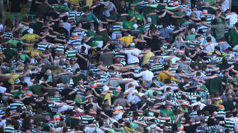 UFC superstar praises Celtic end after Scottish Cup final