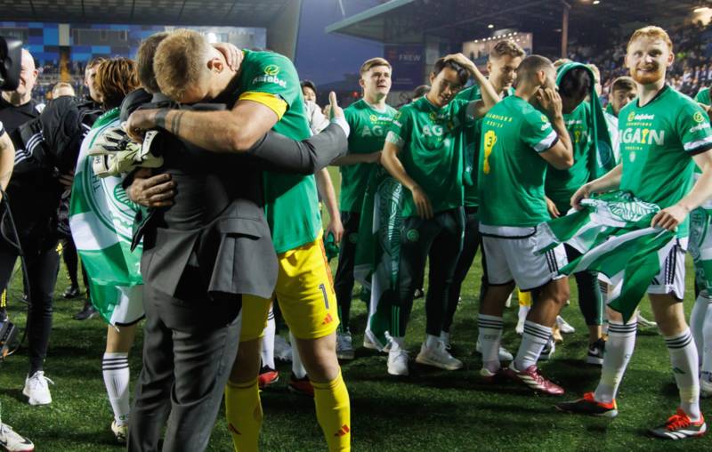 “I love that”… How Brendan Rodgers made Joe Hart feel ‘truly special’ at Celtic