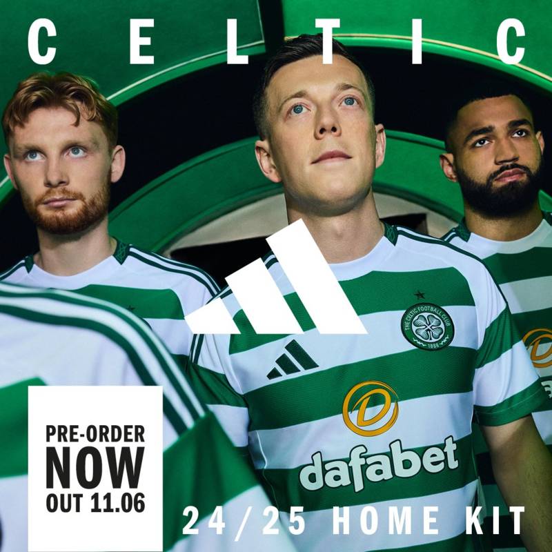 Closer Look at Celtic 24/25 Home Kit