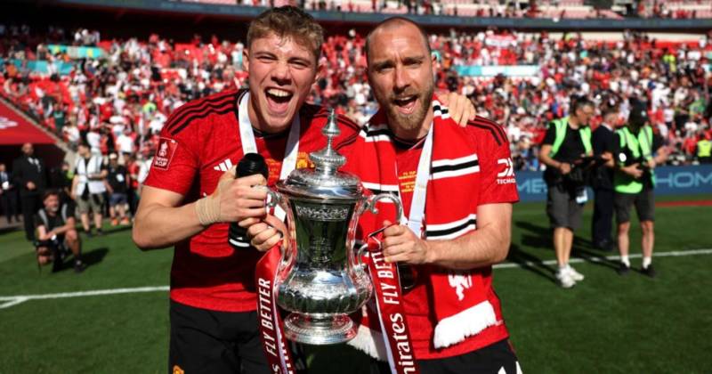 Fans fume after Manchester United star makes Denmark Euro 2024 squad ahead of Celtic player