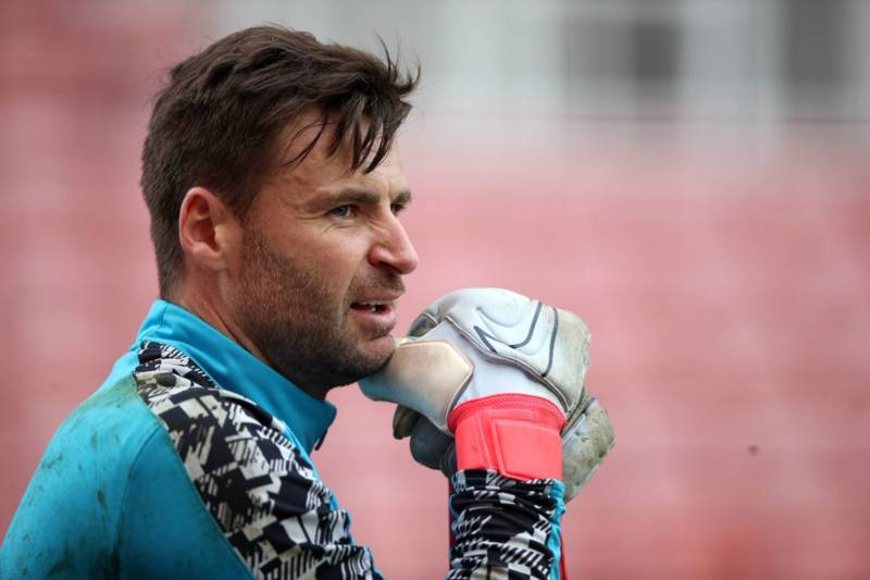 Former Celtic goalkeeper released by Premiership side