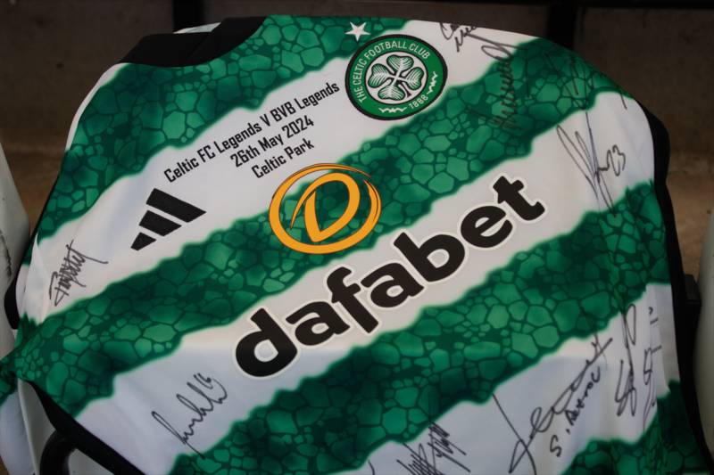 Bid now in the Legends Shirt Auction in support of Celtic FC Foundation