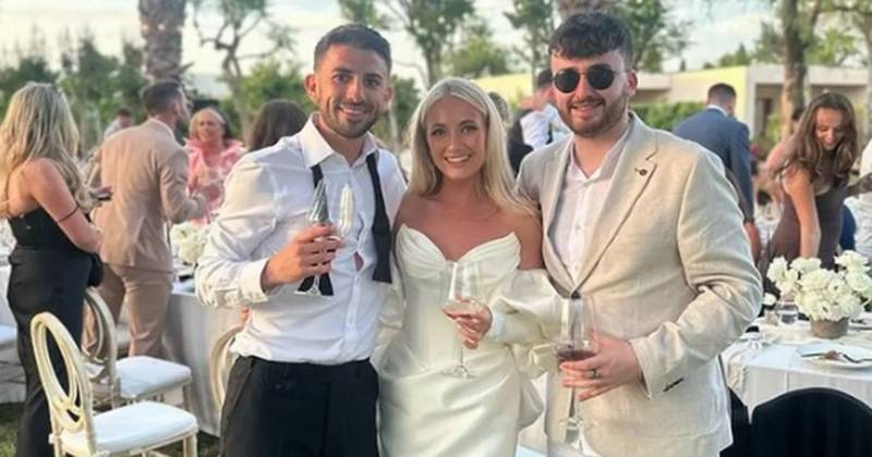 Celtic star Greg Taylor weds childhood sweetheart in lavish Ibiza ceremony