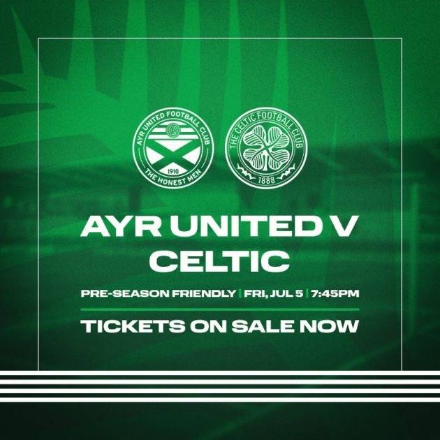 Celtic announce additional ticket allocation for Ayr friendly