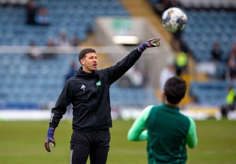 Benji Siegrist Pictured With Celtic Cult Hero Down Under