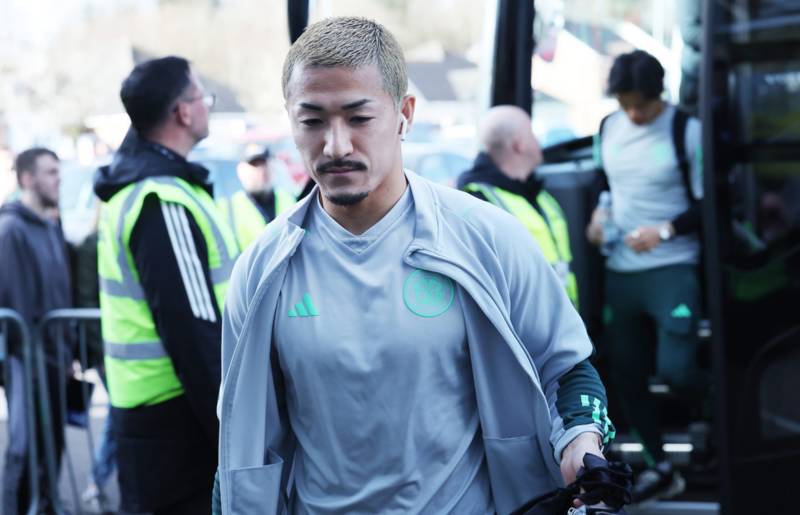 Celtic winger Daizen Maeda makes surprise visit to former club in Japan