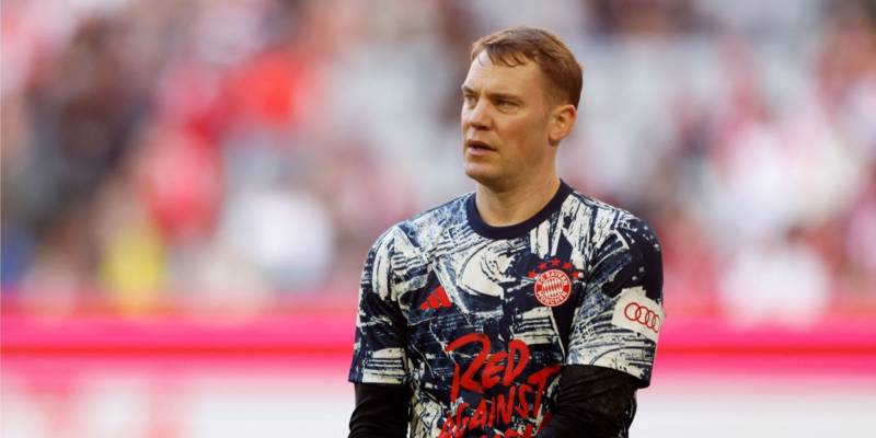 Report: Celtic want to sign 24,000-a-week player who Manuel Neuer loves