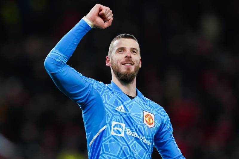 Shock David de Gea to Celtic transfer theory floated