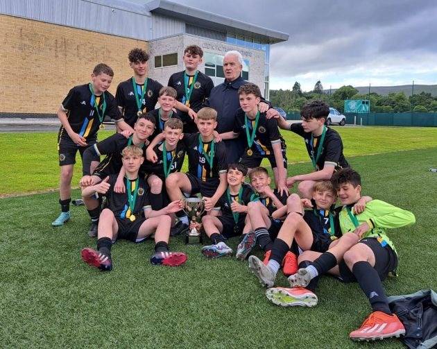 St Matthew’s Academy, Saltcoats – winners of the Lisbon Lions Trophy, 2024