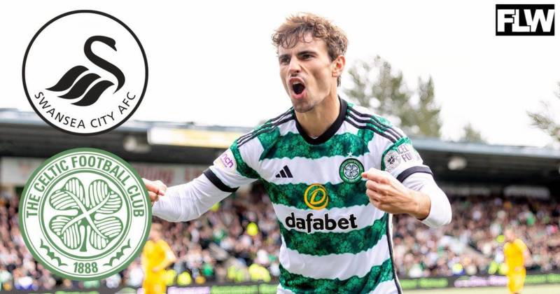 Swansea City have huge January 2022 Matt O’Riley Celtic regret