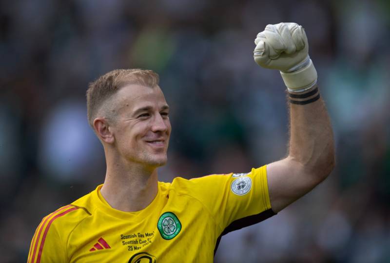 Celtic pay brilliant farewell to Joe Hart in class social media post