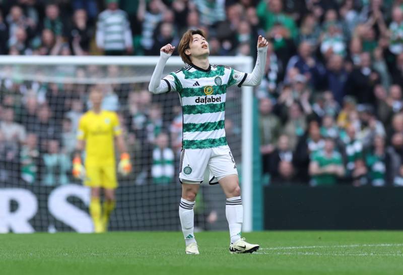 Celtic striker Kyogo Furuhashi’s emotional Instagram post after visit to former club in Japan