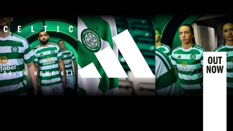 Adidas x Celtic FC 2024/25 Home Kit on sale now