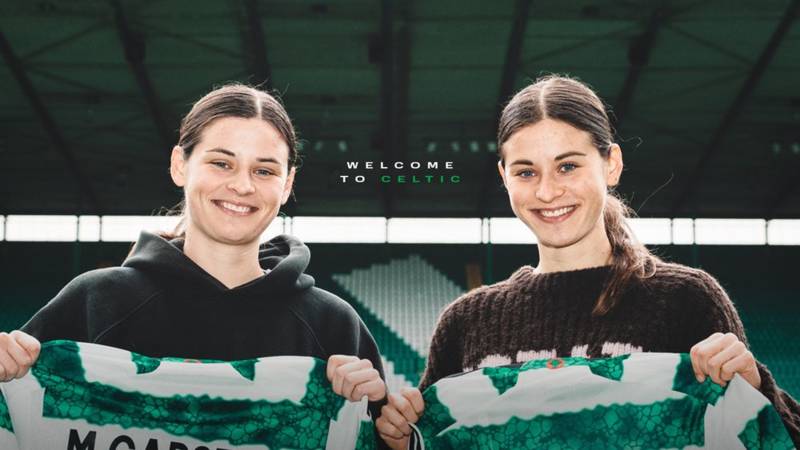 Signe and Mathilde Carstens join Celtic FC Women