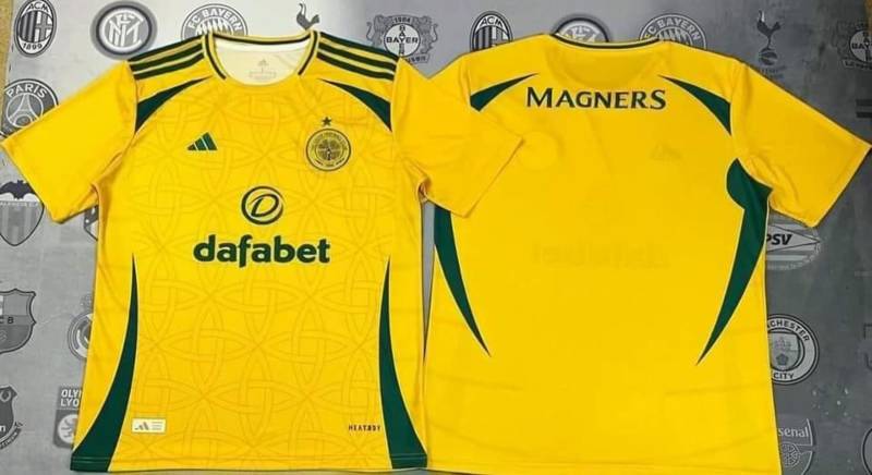 Photos – Speculation on how Celtic 2nd and 3rd kits will look next season