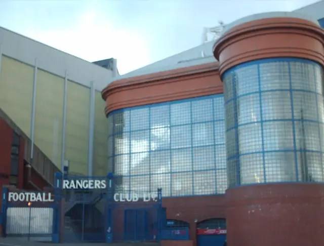 ‘What a riddy!’ – A bizarre ceremony took place at Rangers yesterday that left Celtic fans scratching their heads in disbelief