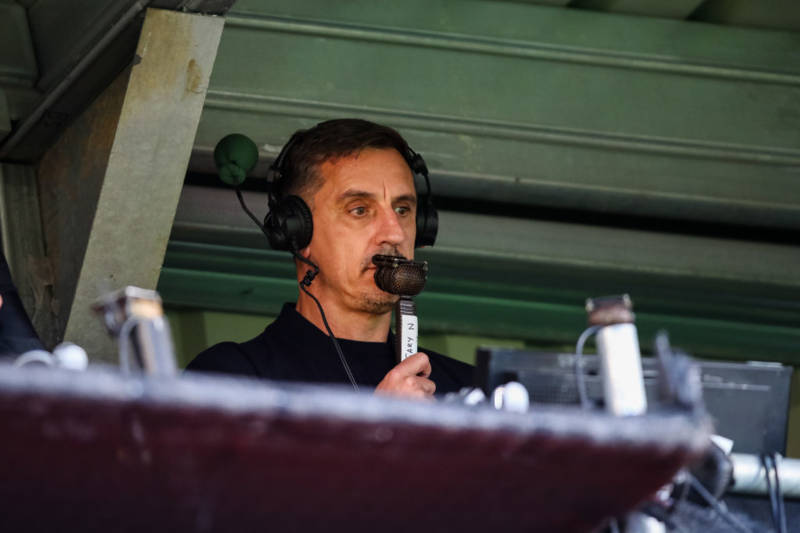 Gary Neville goes after Celtic hero as one significant Euro 2024 moment leaves him gasping ‘oh no’