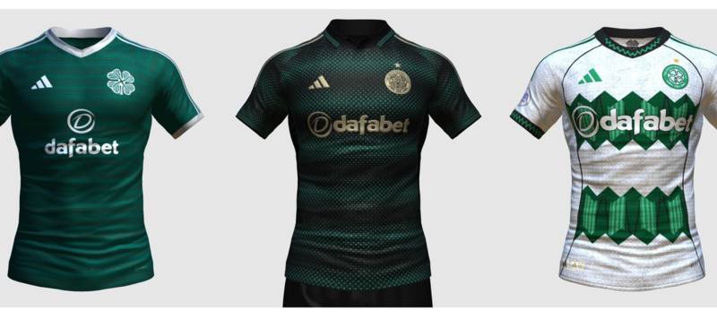 These inventive Celtic third kit concepts are spectacular