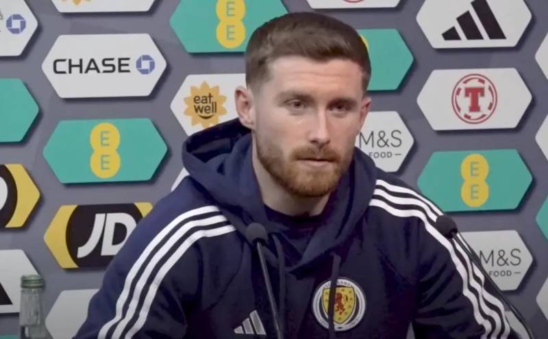 ‘He puffed out that barrel chest’ – Celtic’s Anthony Ralston’s praise for Scotland bravery will sicken Rangers fans