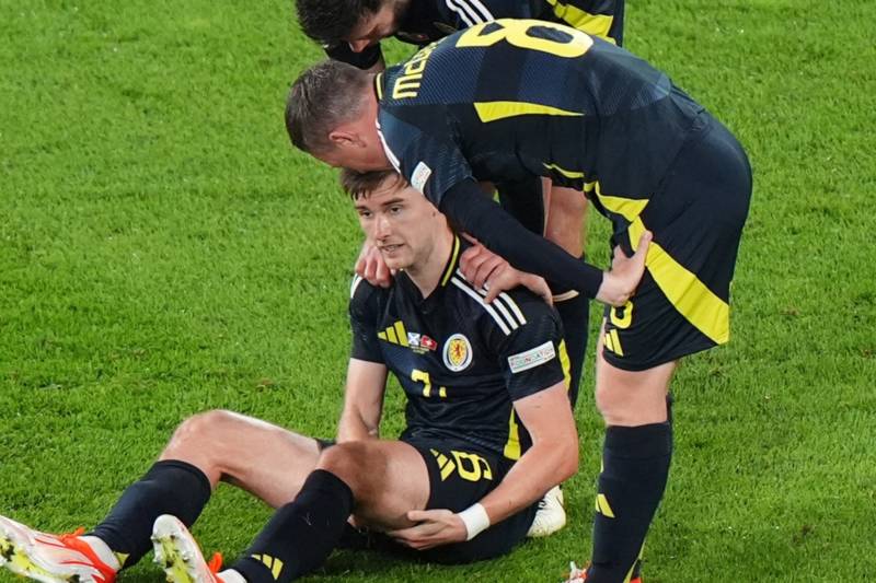 ‘Heartbroken’: Kieran Tierney in Scotland Euro 2024 message