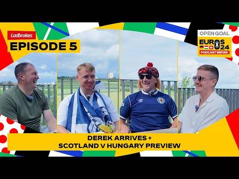 DEREK FERGUSON ARRIVES IN STUTTGART TO PREVIEW SCOTLAND vs HUNGARY | Open Goal Euros Podcast Ep 5